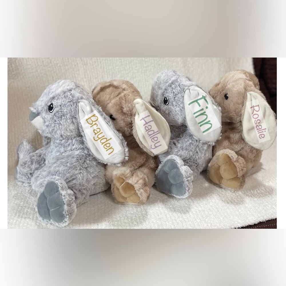 Embroidered Easter Bunny